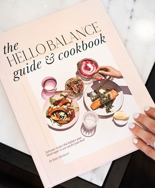 Hello Balance Cookbook - Hard Cover Book